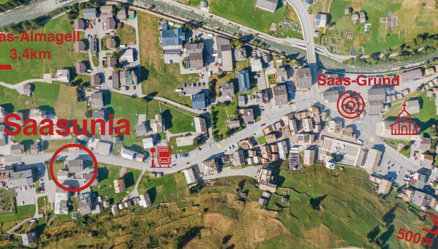 Apartamento de 2 quartos em Saas-Grund - Foto 4