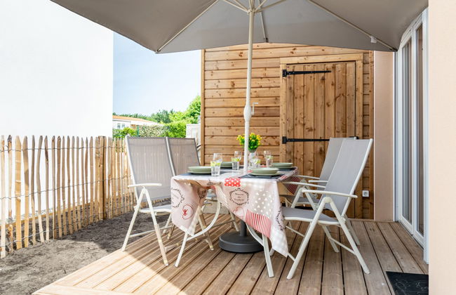 Apartamento de 2 quartos em Mimizan com piscina e terraço - Foto 15