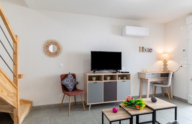 Apartamento de 2 quartos em Mimizan com piscina e terraço - Foto 10