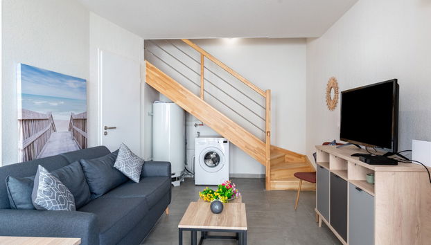 Apartment mit 2 Schlafzimmern in Mimizan mit schwimmbad und terrasse - Foto 4