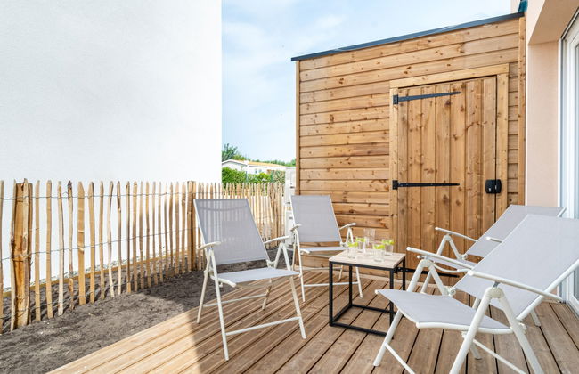 Apartamento de 2 quartos em Mimizan com piscina e terraço - Foto 16