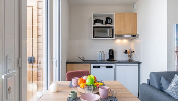 Apartment mit 2 Schlafzimmern in Mimizan mit schwimmbad und terrasse - Foto 3