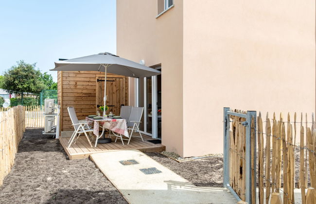 Apartamento de 2 quartos em Mimizan com piscina e terraço - Foto 6