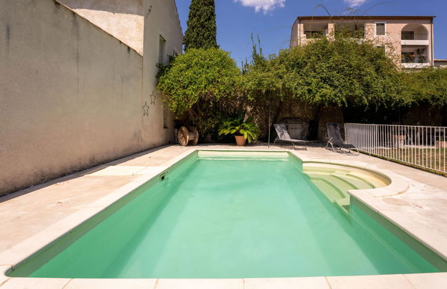 Casa de 2 quartos em Nyons com piscina e jardim - Foto 14