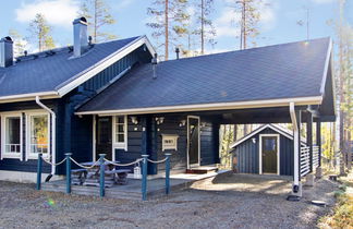 Foto 2 - Haus mit 1 Schlafzimmer in Kolari mit sauna und blick auf die berge