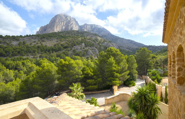 Casa de 6 quartos em Finestrat com piscina privada e jardim - Foto 46