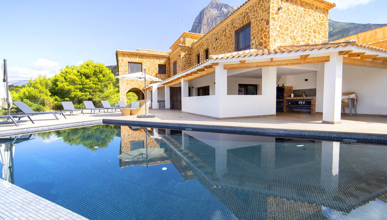 Maison de 6 chambres à Finestrat avec piscine privée et jardin - Photo 1