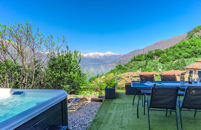 Casa de 6 quartos em Perledo com jardim e terraço - Foto 34
