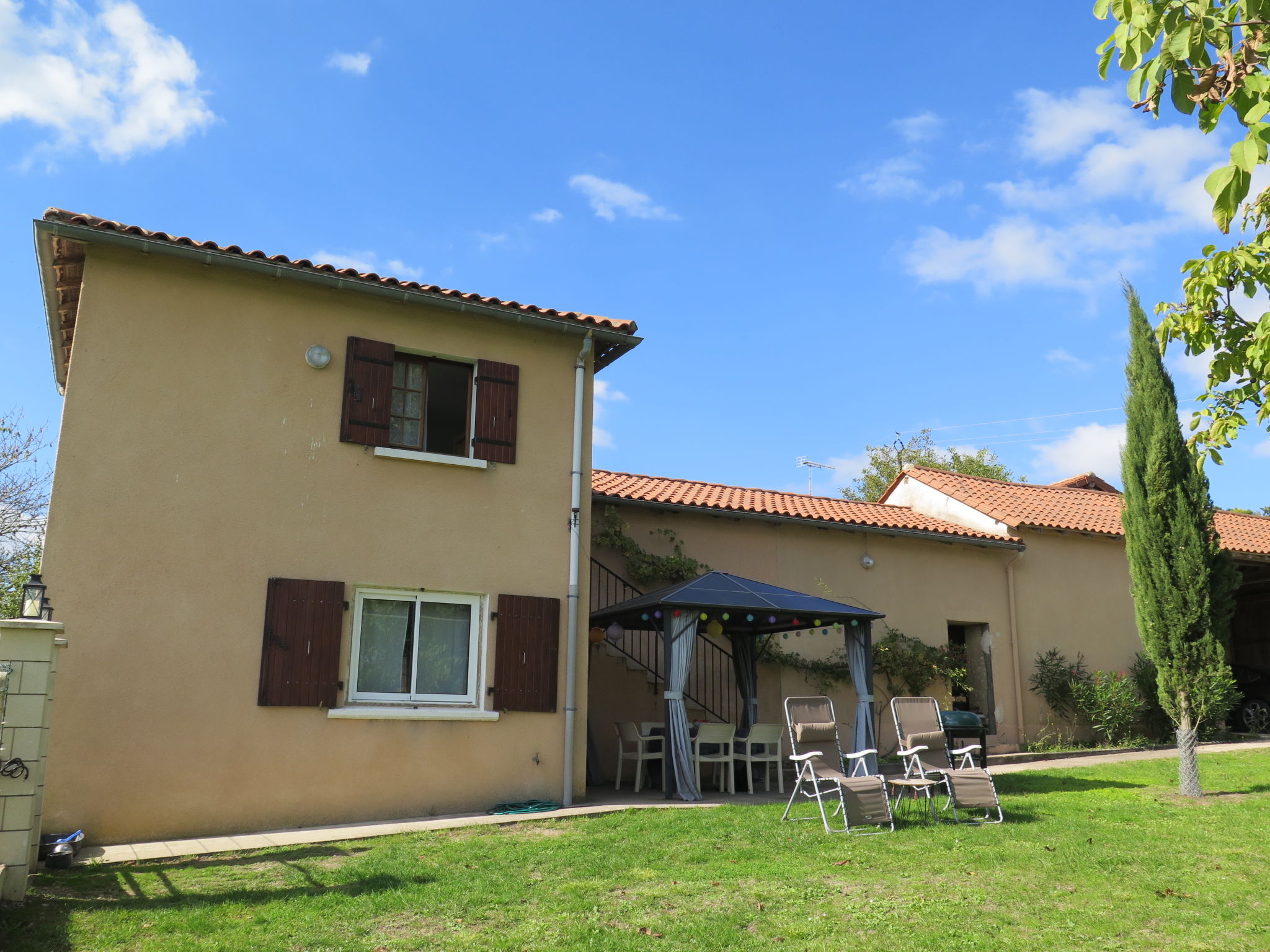 Foto 1 - Casa de 3 quartos em Chantérac com jardim e terraço