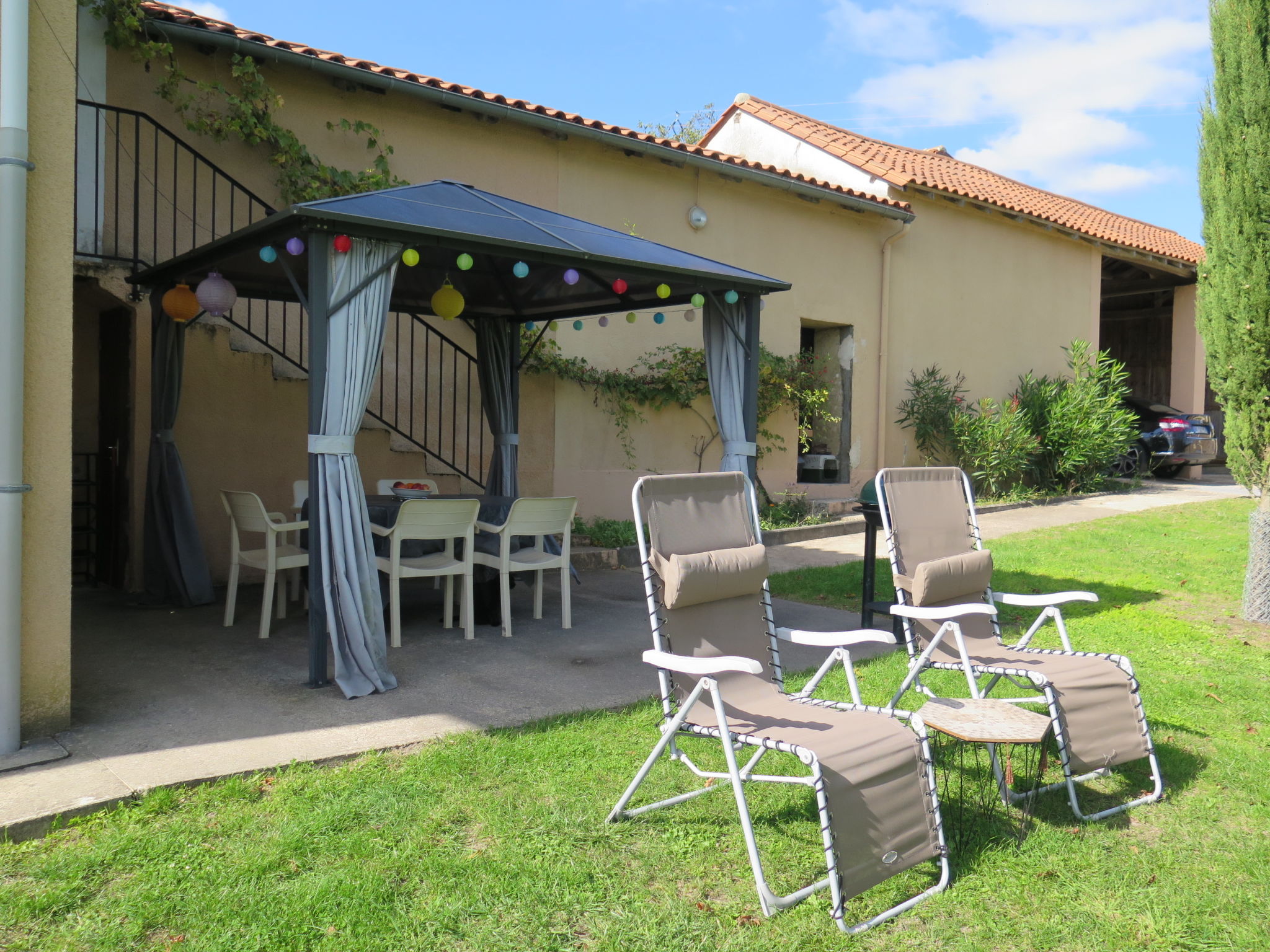 Foto 2 - Casa de 3 quartos em Chantérac com jardim e terraço