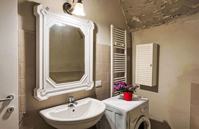 Apartamento de 2 quartos em Prelà com piscina e jardim - Foto 33