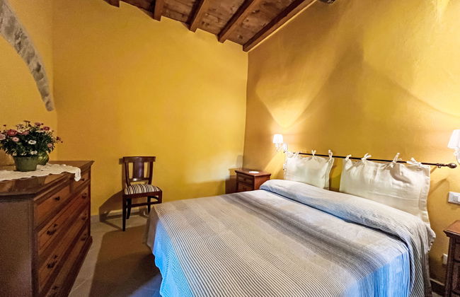 Apartamento de 2 quartos em Prelà com piscina e jardim - Foto 26