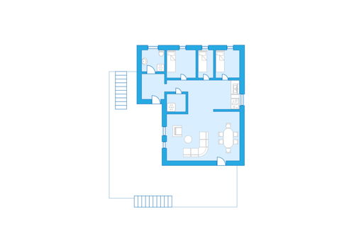 Foto 15 - Haus mit 3 Schlafzimmern in Kvinnherad mit garten und terrasse