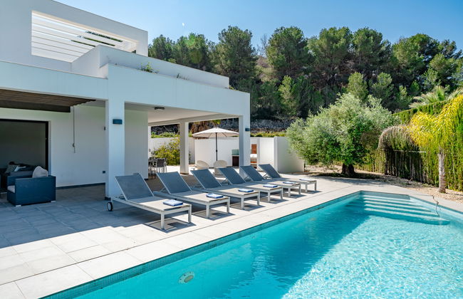 Casa con 5 camere da letto a Jávea con piscina privata e giardino - Foto 29