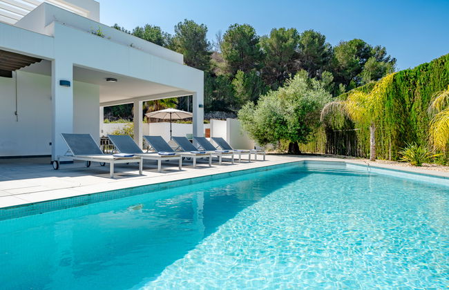 Casa con 5 camere da letto a Jávea con piscina privata e giardino - Foto 56