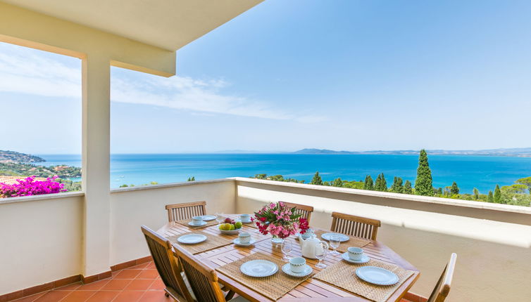 Foto 1 - Apartamento de 3 habitaciones en Monte Argentario con terraza y vistas al mar