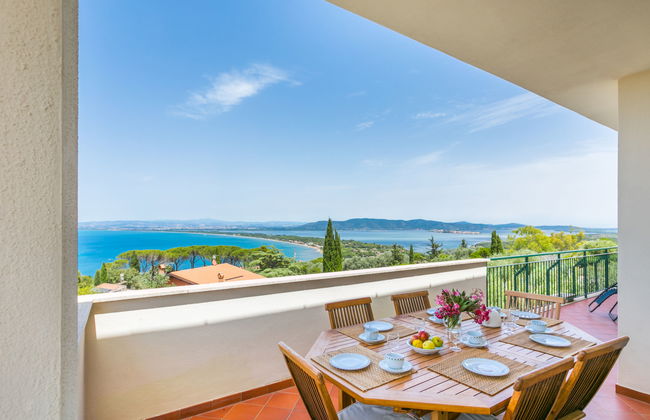 Apartamento de 4 quartos em Monte Argentario com jardim e terraço - Foto 3