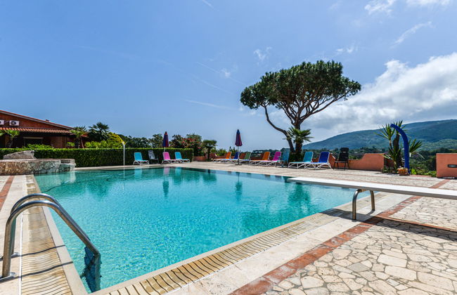 Apartamento de 1 quarto em Capoliveri com piscina e jardim - Foto 1