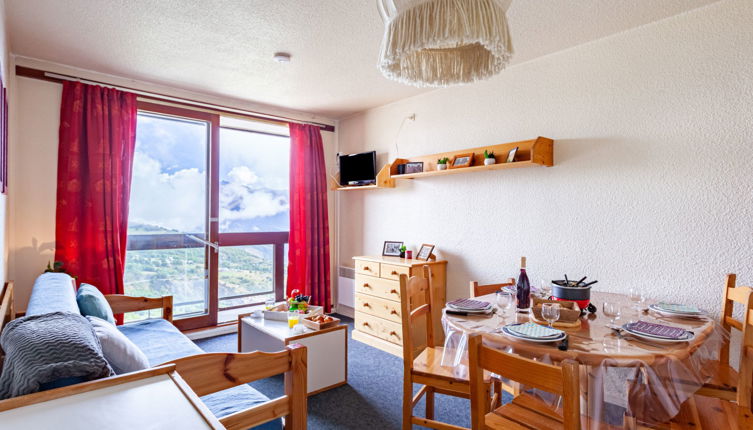 Foto 1 - Apartment mit 1 Schlafzimmer in Villarembert mit schwimmbad und blick auf die berge