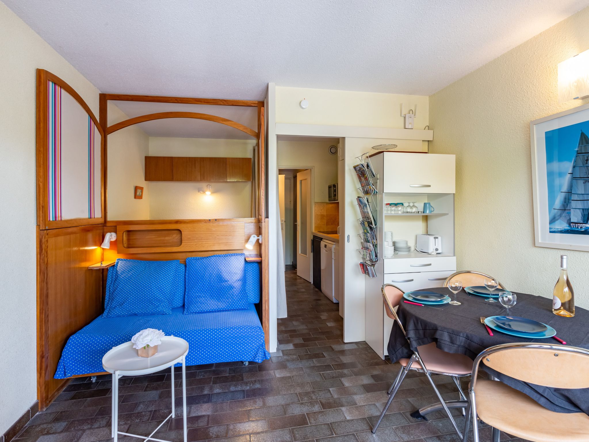 Foto 6 - Appartamento con 1 camera da letto a Hyères con terrazza e vista mare