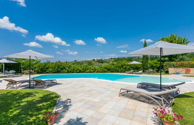 Apartamento de 3 quartos em Capraia e Limite com piscina e jardim - Foto 8