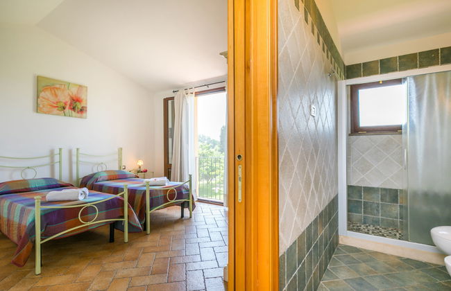 Apartamento de 3 quartos em Capraia e Limite com piscina e jardim - Foto 47
