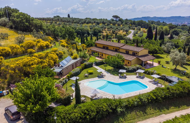 Apartamento de 3 quartos em Capraia e Limite com piscina e jardim - Foto 55