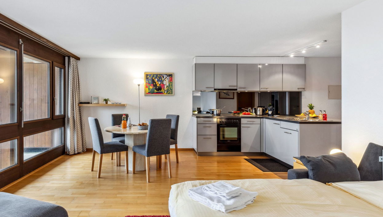 Apartment mit 1 Schlafzimmer in Lauterbrunnen mit terrasse - Foto 1