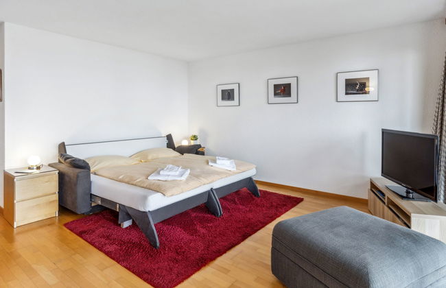 Apartamento de 1 quarto em Lauterbrunnen com terraço - Foto 15