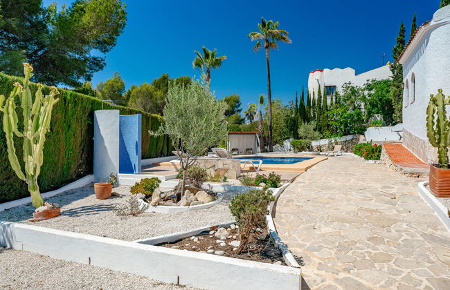 Casa de 3 quartos em Jávea com piscina privada e jardim - Foto 50