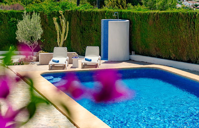 Casa de 3 quartos em Jávea com piscina privada e jardim - Foto 44