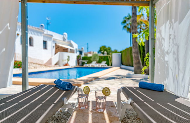 Casa de 3 quartos em Jávea com piscina privada e jardim - Foto 28