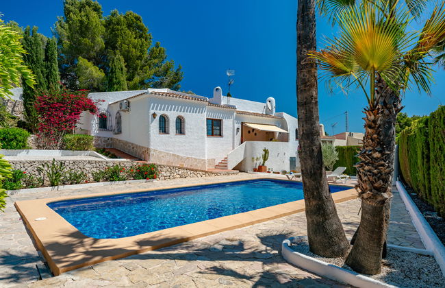 Casa de 3 quartos em Jávea com piscina privada e jardim - Foto 24