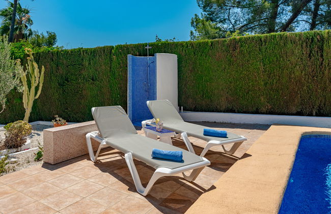 Casa de 3 quartos em Jávea com piscina privada e jardim - Foto 41