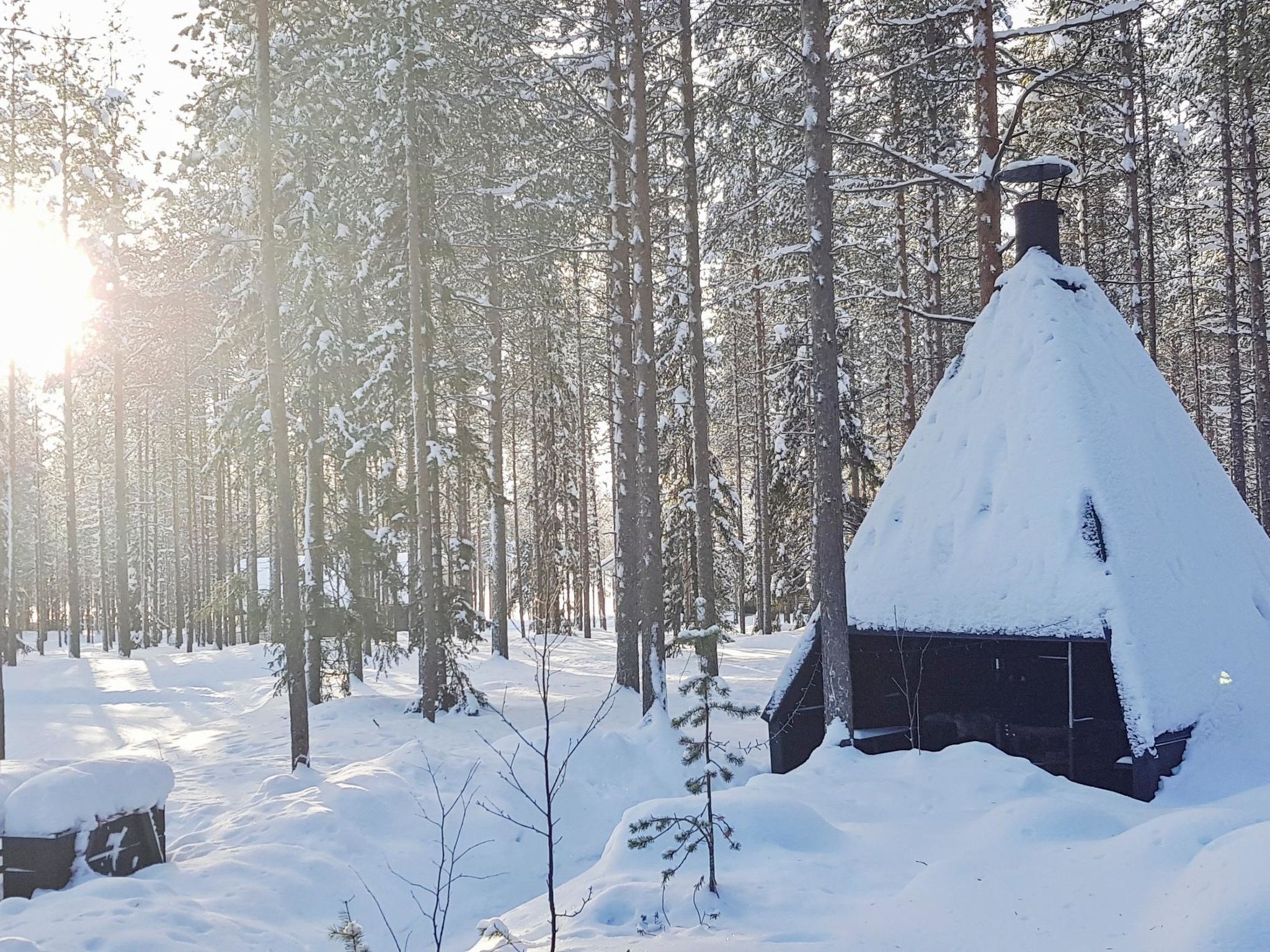 Foto 12 - Casa con 1 camera da letto a Kuusamo con sauna e vista sulle montagne