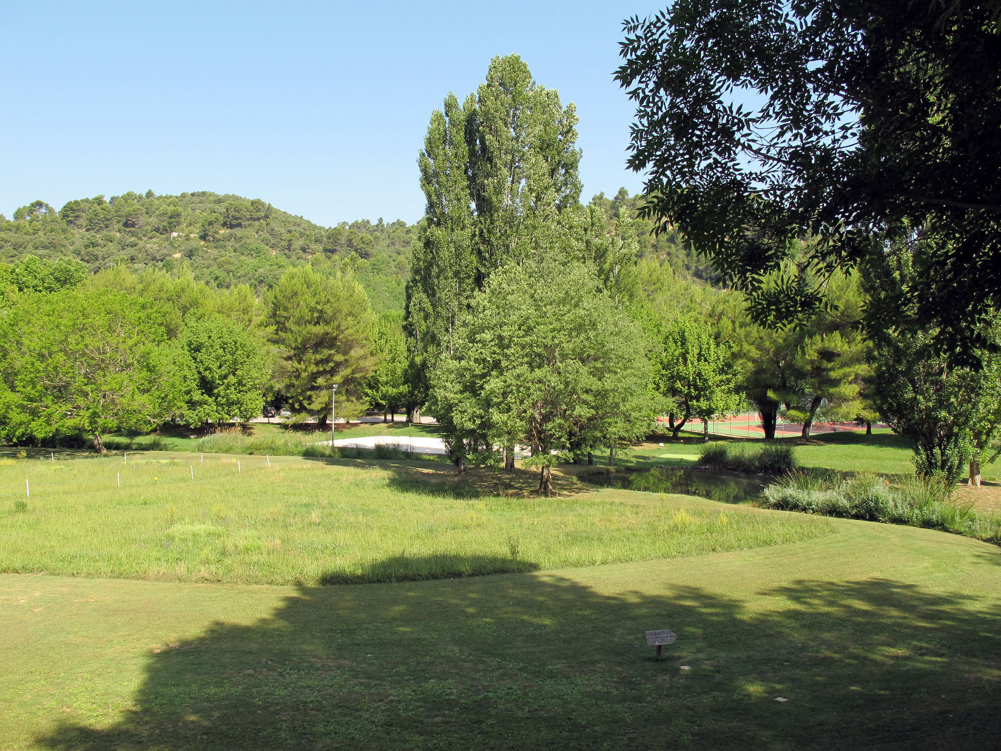 Foto 16 - Casa de 2 habitaciones en Gréoux-les-Bains con piscina y jardín