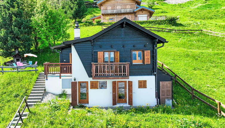Foto 1 - Casa de 2 quartos em Nendaz com jardim e vista para a montanha