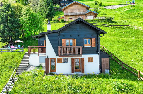 Foto 1 - Casa de 2 habitaciones en Nendaz con jardín y vistas a la montaña