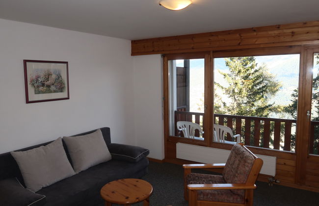 Apartamento de 1 quarto em Vex com piscina e sauna - Foto 15