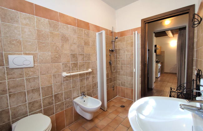 Casa de 2 quartos em Roccastrada com piscina e jardim - Foto 12