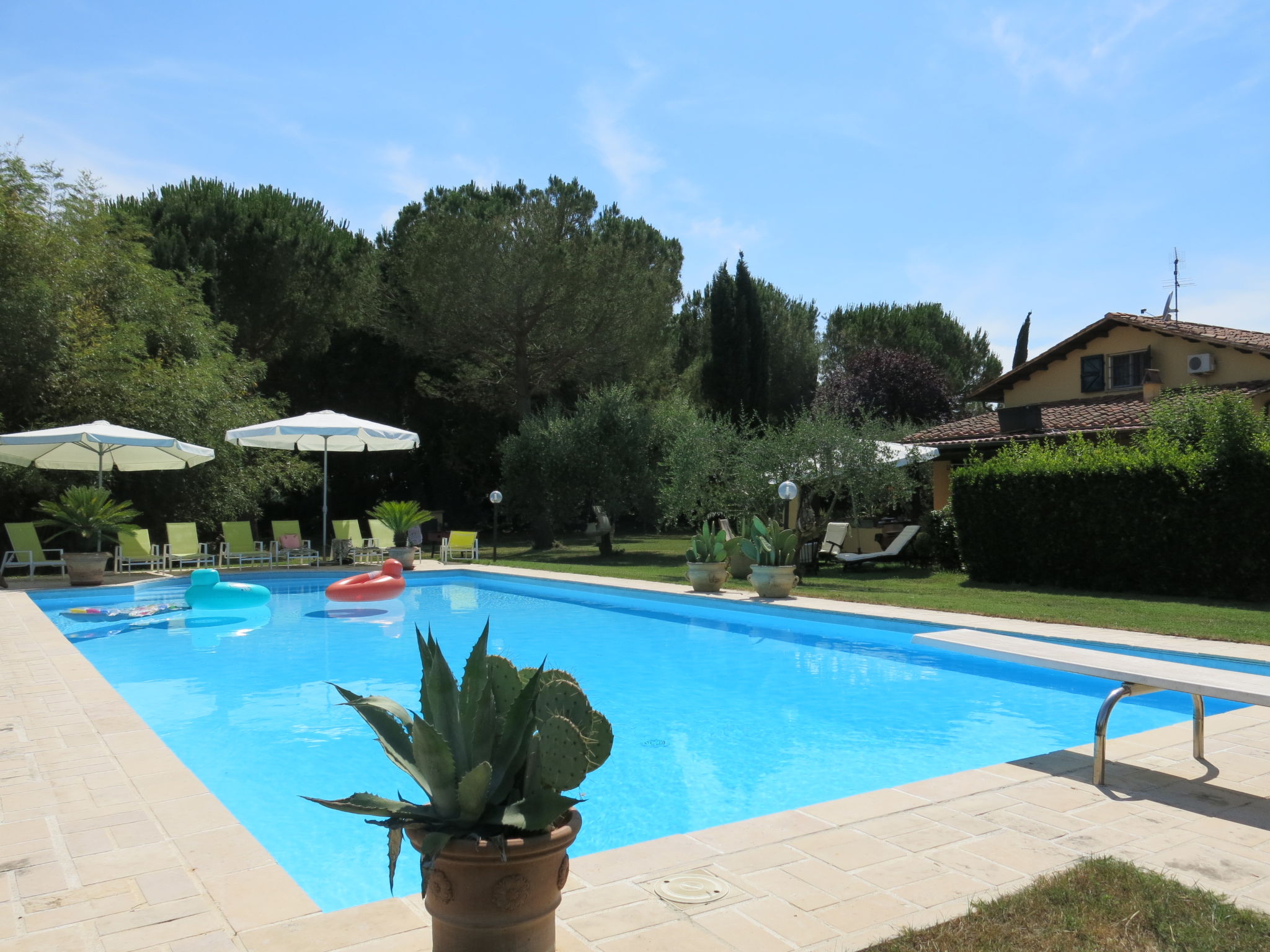 Foto 1 - Casa de 1 quarto em Pisa com piscina privada e jardim
