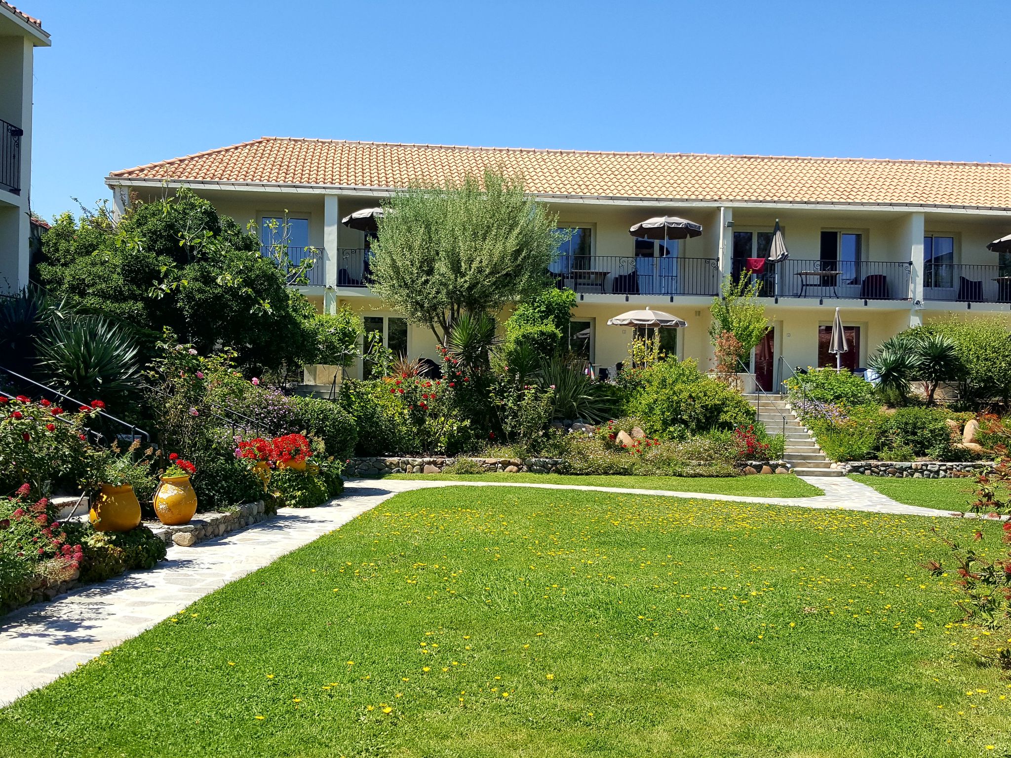 Foto 16 - Apartamento en Calvi con piscina y jardín