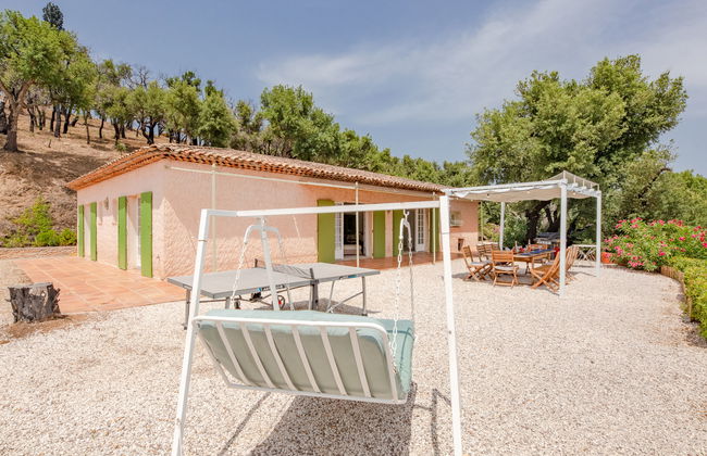 Casa de 6 quartos em Grimaud com piscina privada e jardim - Foto 23
