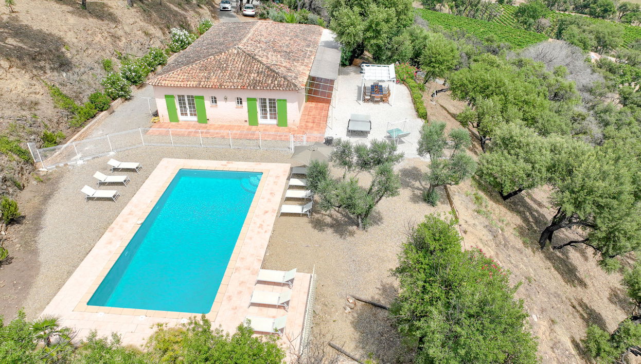 Casa de 6 quartos em Grimaud com piscina privada e jardim - Foto 1