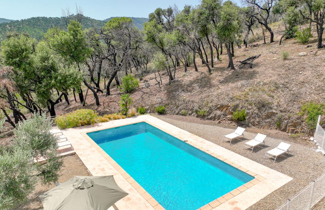 Casa de 6 quartos em Grimaud com piscina privada e jardim - Foto 21