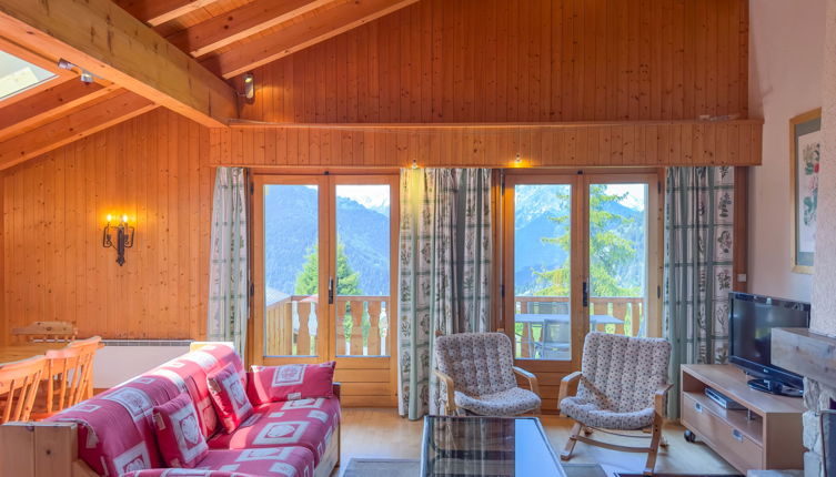 Foto 1 - Apartment mit 3 Schlafzimmern in Val de Bagnes mit blick auf die berge