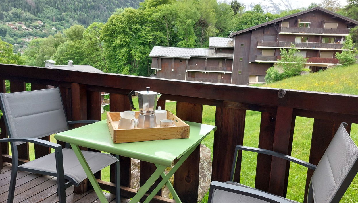 Apartment mit 2 Schlafzimmern in Saint-Gervais-les-Bains mit schwimmbad und terrasse - Foto 1