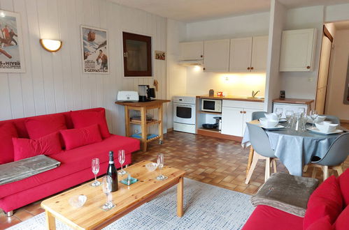 Foto 7 - Apartamento de 1 quarto em Saint-Gervais-les-Bains com piscina e terraço