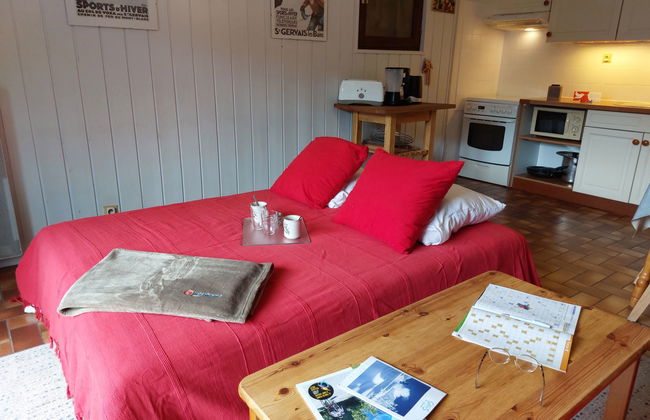 Appartement de 2 chambres à Saint-Gervais-les-Bains avec piscine et terrasse - Photo 11