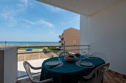 Foto 7 - Apartamento de 1 quarto em Le Barcarès com vistas do mar